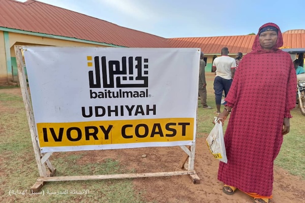 Fresh Meat Distributed to 400 Vulnerable Families in Ivory Coast