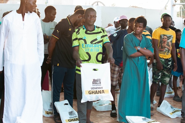 Fresh Meat for 2K Meals Distributed to Families in Ghana During Udhiyah