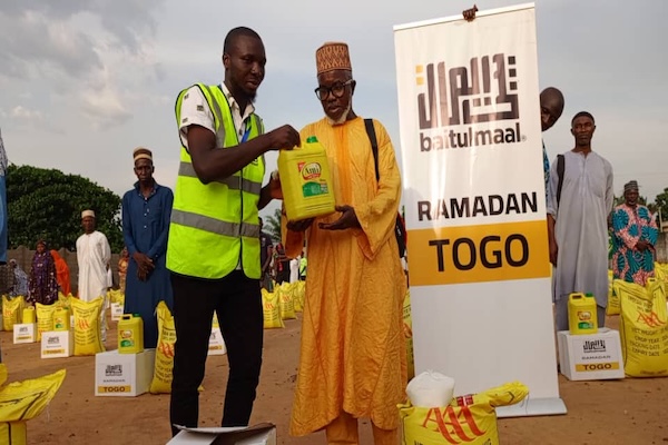 Baitulmaal Delivered Food for 120K Ramadan Meals in Togo